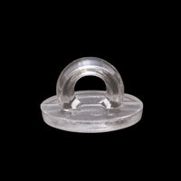 Button foot (resin) clear