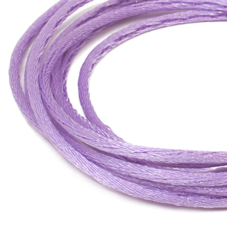 French satin cord lilac