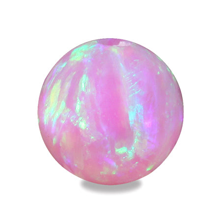 Kyoto Opal round ball Both hole Rainbow color