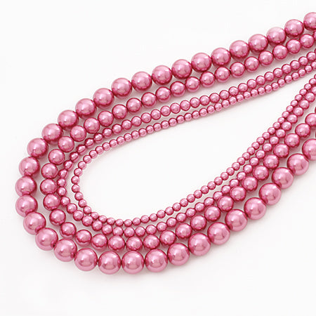 Resin pearl cherry pink