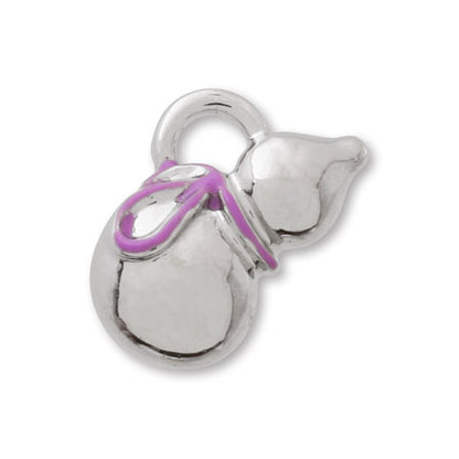 Charm Japanese style gourd purple/RC [Outlet]