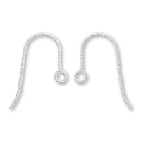 Earrings U-shaped sparkle SV925