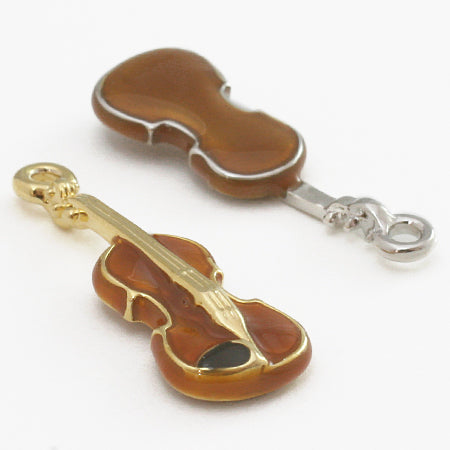 Charm violin brown/G