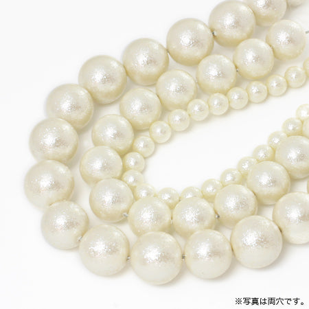 Shiny pearl single hole cream