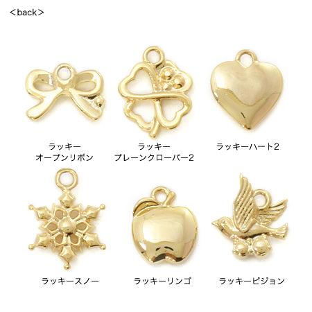 Charm Lucky: Open Ribbon Crystal/RC