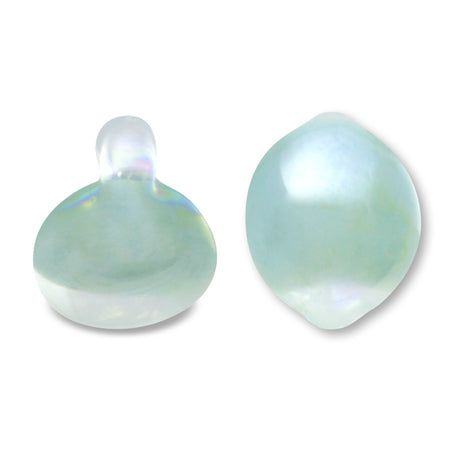 Teardrop beads brilliant bubble luster