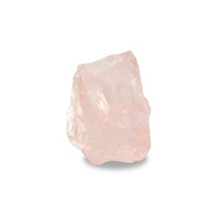 Natural Stone Brazilian Ruff Cut Hole Rose Quartz (Natural)