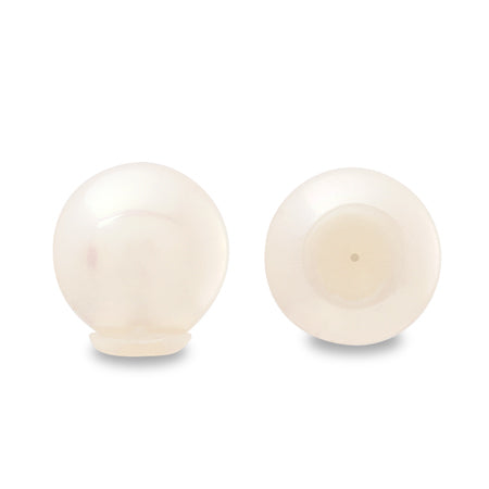 Earring catch shell pearl white