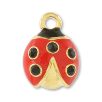 Charm Lucky Ladybug Red/G