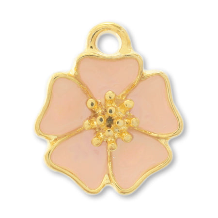 Charm Flower Rosa with Epo Lt. Pink/G