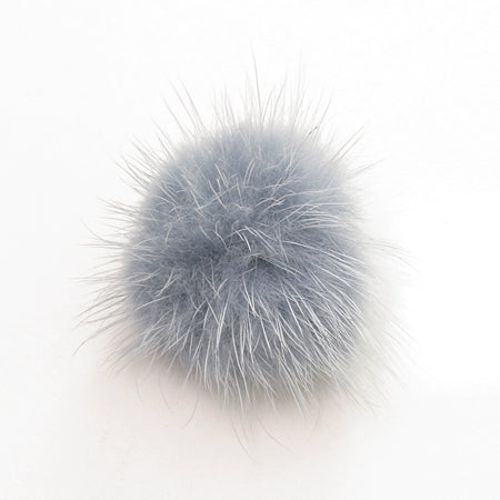 Mink ball can (closed mouth) Blue gray [Outlet]