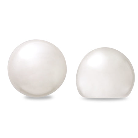 Resin pearl three quarter single hole white