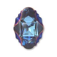 Kiwa Crystal #4926 Aquamarine/Metallic Blue/F