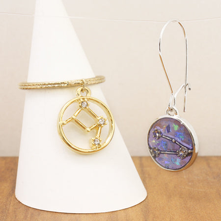Charm Constellation Pisces Crystal/G