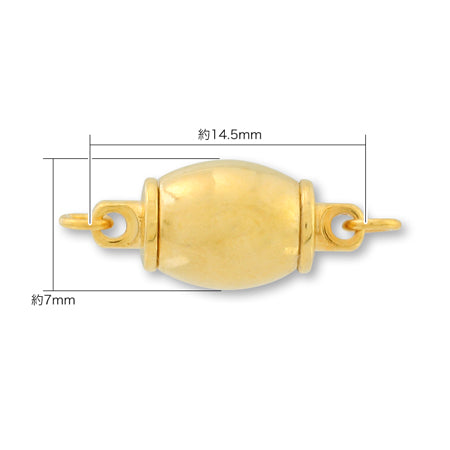 マグネットクラスプ No.14 ゴールド – 貴和製作所オンラインストア