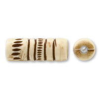 Acrylic Germany tube pattern 1 Ivory/Brown [Outlet]