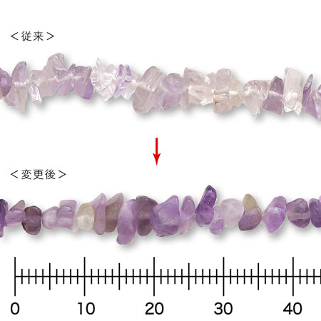 Natural stone Sazare Amethyst (natural)