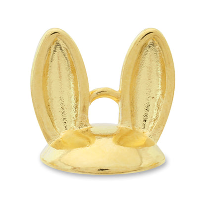 Design cap rabbit gold