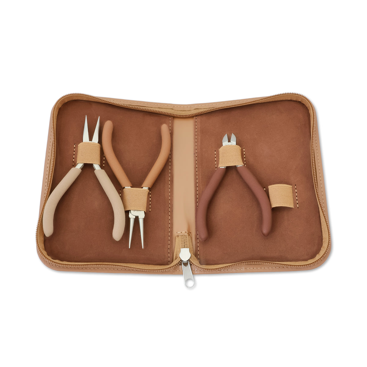 3-piece tool set brown