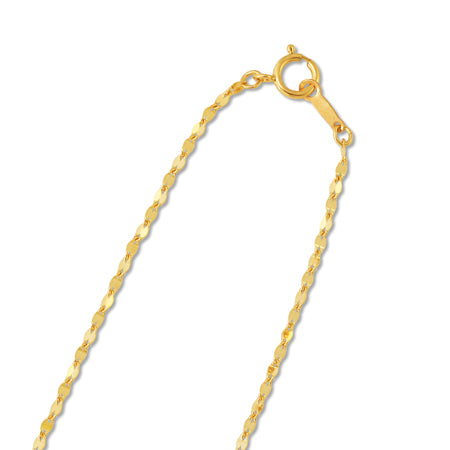 Petal chain necklace K14GF