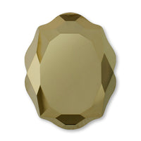 Kiwa Crystal #4142 Crystal Metallic Lt. Gold/F
