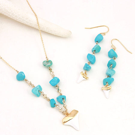 Charm Marine Shark Tooth White/G [Outlet]