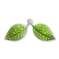 Metal parts leaf two leaf light green / RC