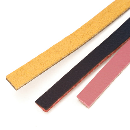 Artificial leather reversible tape 863 khaki x 060 yellow
