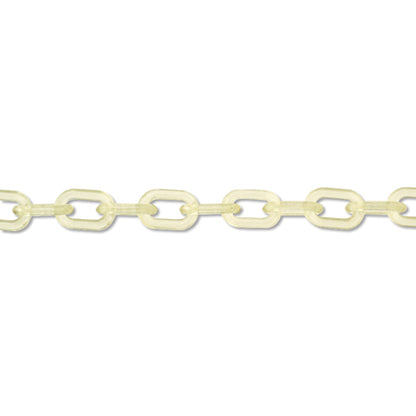 Plastic chain K-3 clear olive