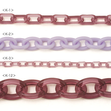 Plastic chain K-2 red