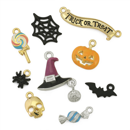 チャーム ハロウィンカボチャ オレンジ/G – 貴和製作所