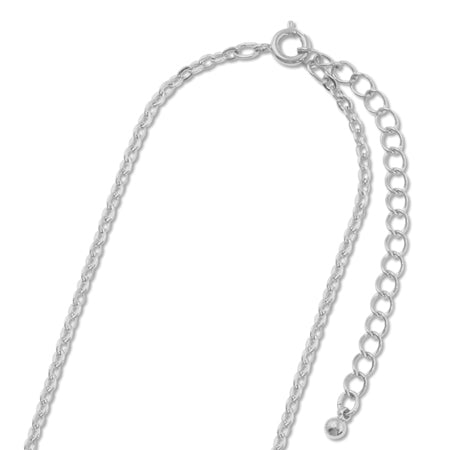 Chain Necklace 245 SF rhodium color
