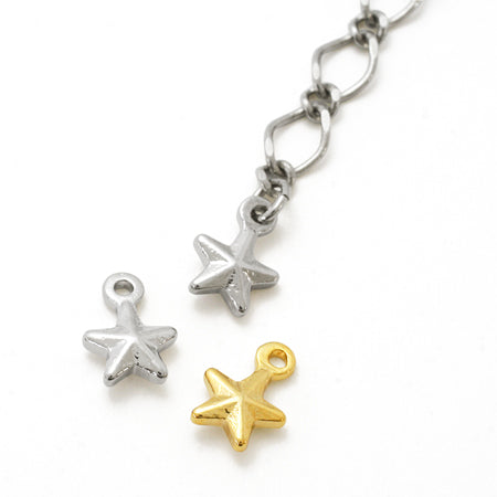 Brass Charm Star No. 2 Gold