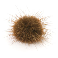 Mink ball can (mouth closed) LT. Brown [Outlet]