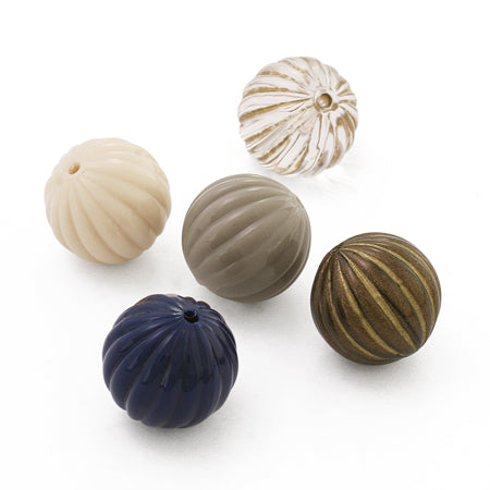 アクリル ドイツ製 丸すじ　エクルー