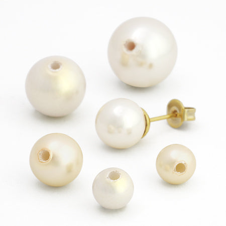 Silky pearl single hole white