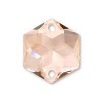 Kiwa Crystal #8136 2 holes silk
