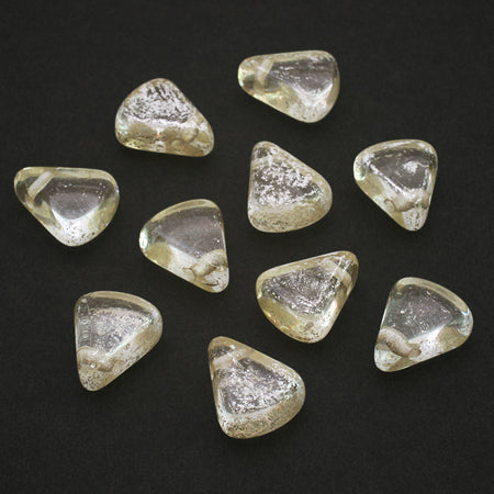 Czech triangle crystal luster G