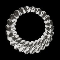 アクリル ドイツ製 リング ツイスト　クリスタル