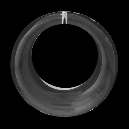 Acrylic German Ring Round 3 Crystal