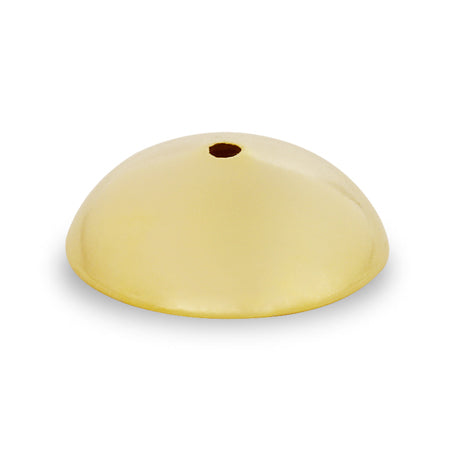 Dome-shaped cap 1 hole gold