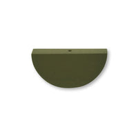 Wood parts half round khaki [outlet]