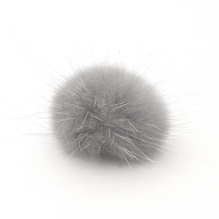 With mink ball can (mouth closed) gray [Outlet]