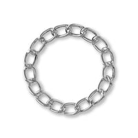 Metal chain parts ring IR180A rhodium color [Outlet]