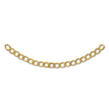 Metal chain parts curve IR110A Gold [Outlet]