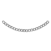 Metal chain parts curve IR110A Rhodium color [Outlet]