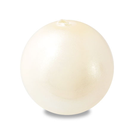 Czech round Cream Pearl