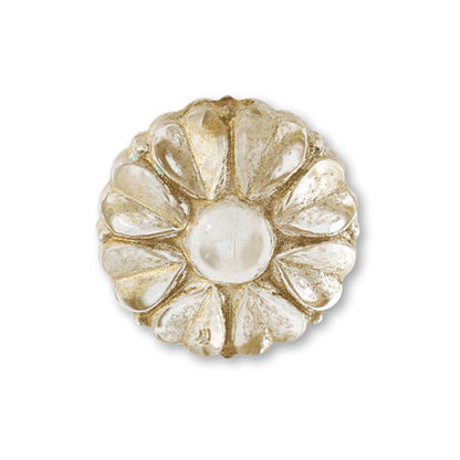 Acrylic German coin flower crystal/G