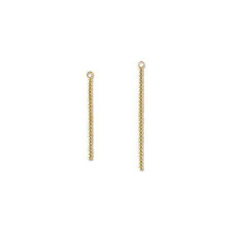 Metal stick twist 1 ring gold