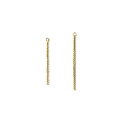 Metal stick twist 1 ring gold